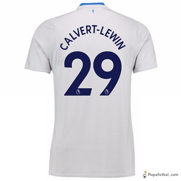 Camiseta Everton Replica Segunda Ropa Calvert Lewin 2017/18